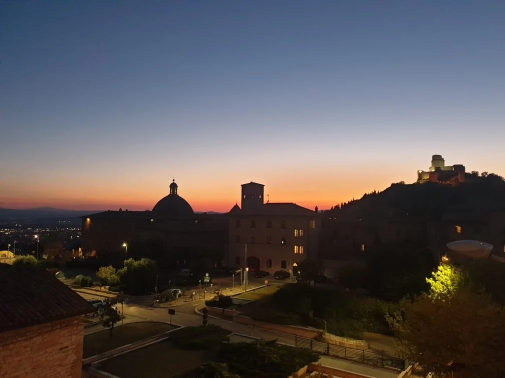 NUN Relais & SPA museum - Tramonto dal ristorante Benedikto