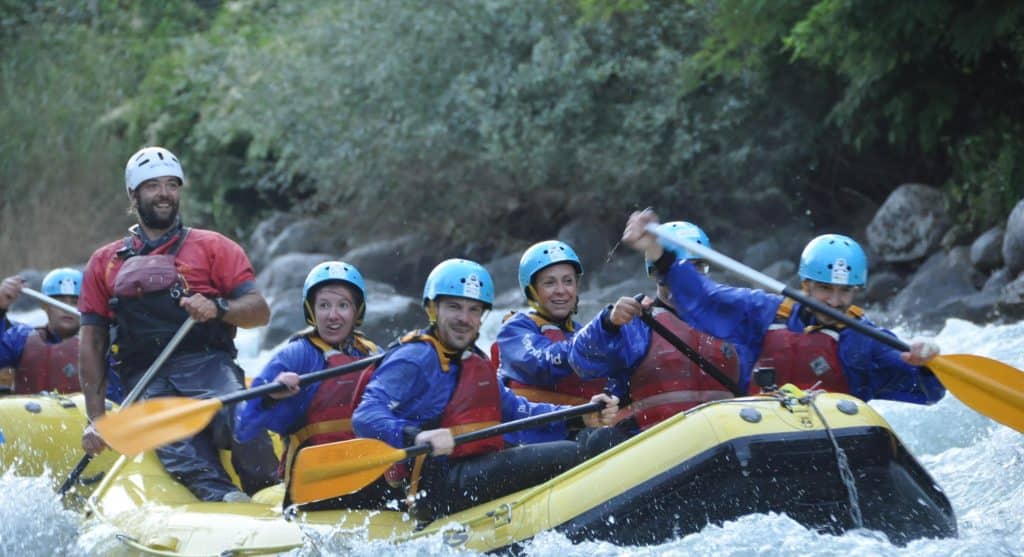 Trentino - Rafting sul fiume Noce