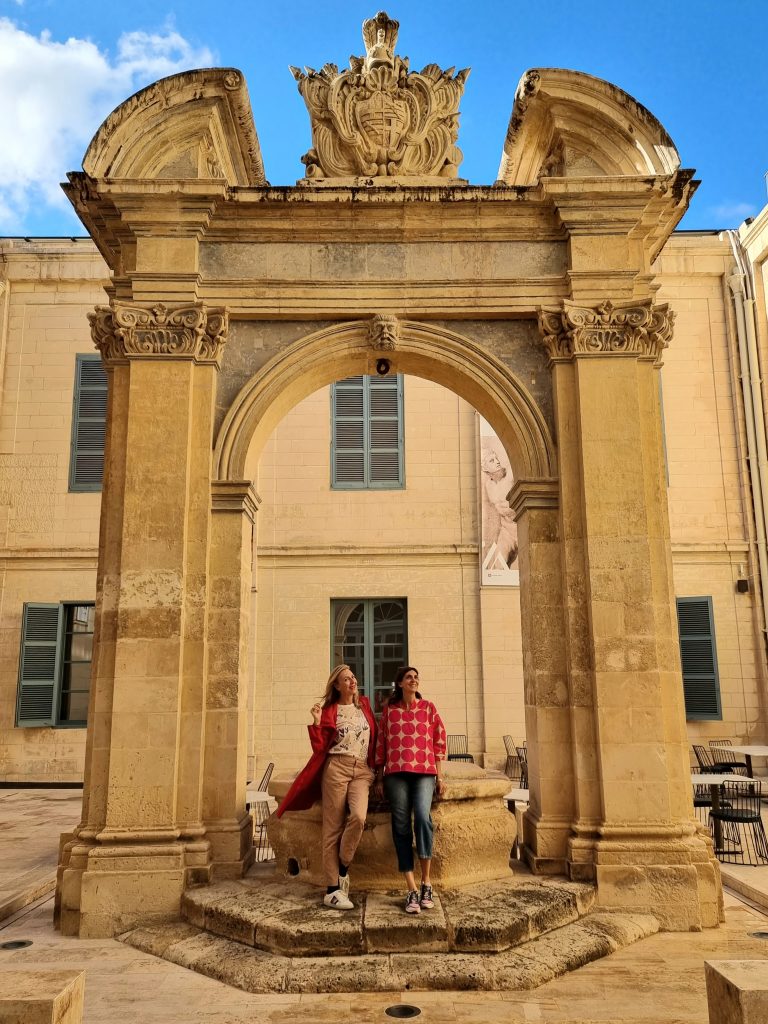 Il patio interno del Museo Nazionale Muza