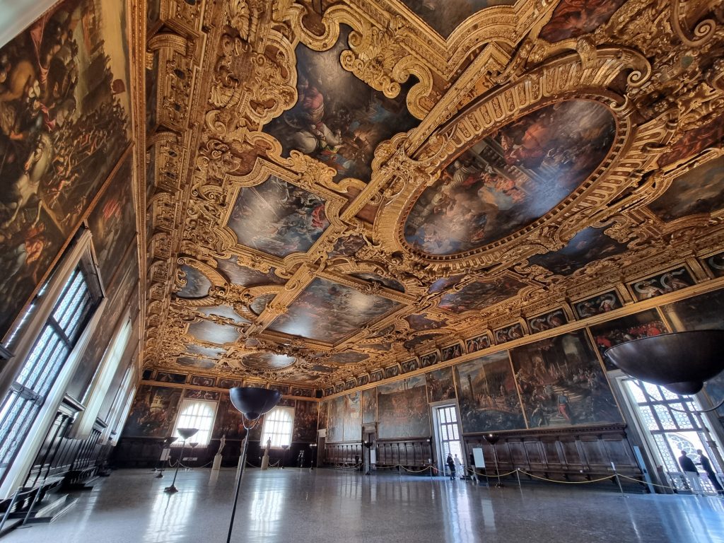Venezia - Palazzo Ducale, la Sala del Maggior Consiglio