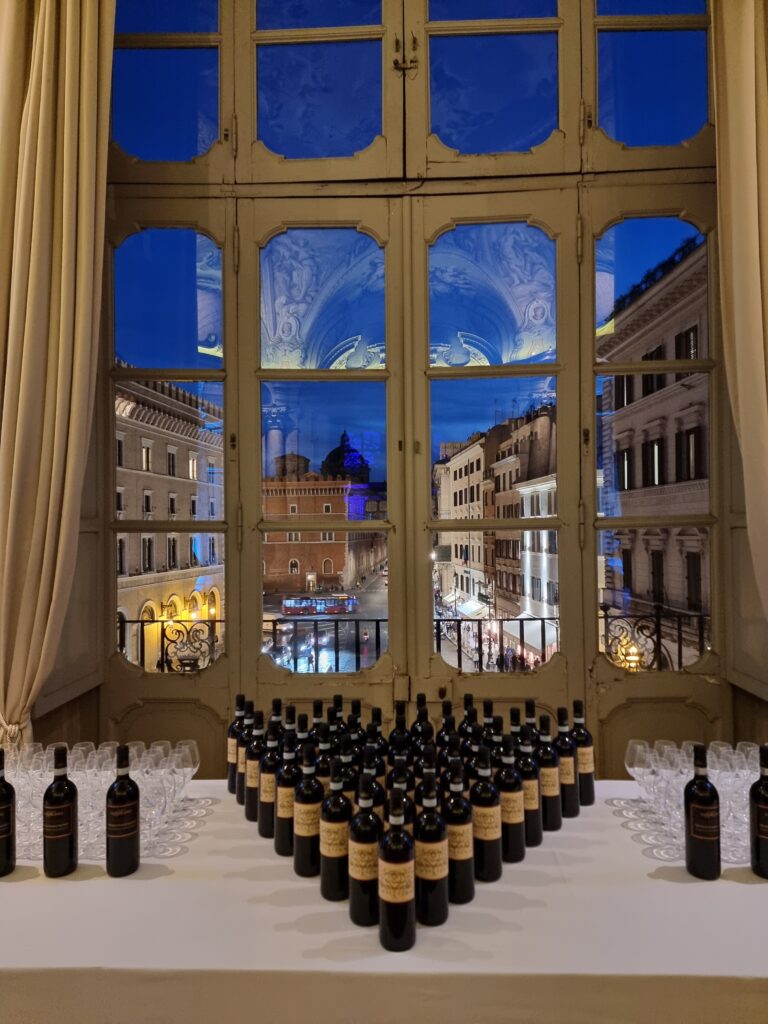 Degustazione di vini a Palazzo Colonna