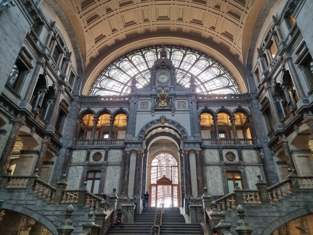 La stazione centrale di Anversa
