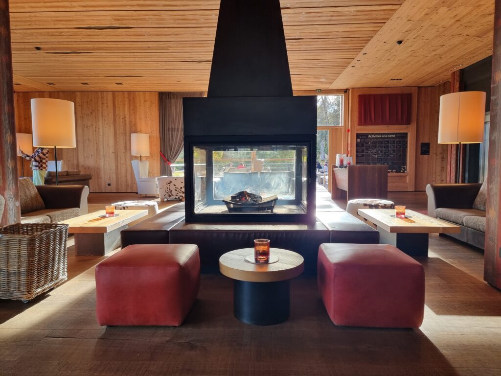 La lounge dell'Adler Ritten Lodge