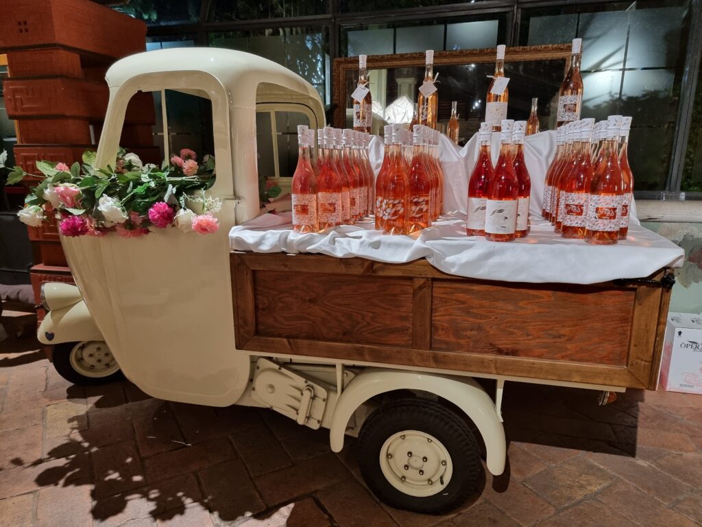 Vino rosé della cantina Pratello