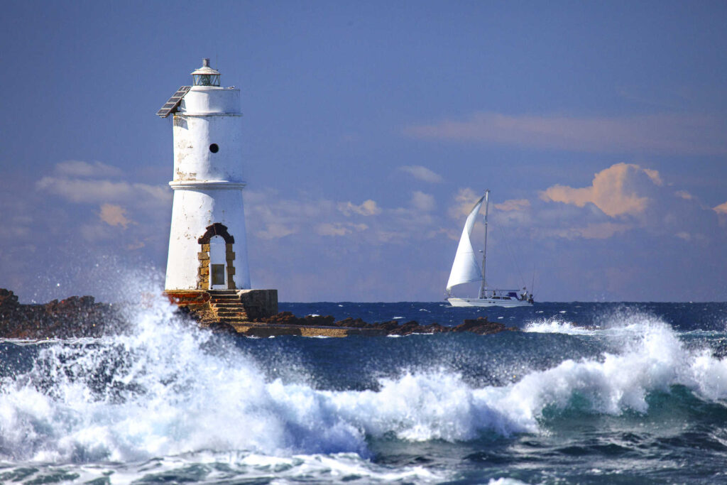 Isola di Sant'Antioco, il faro Mangiabarche