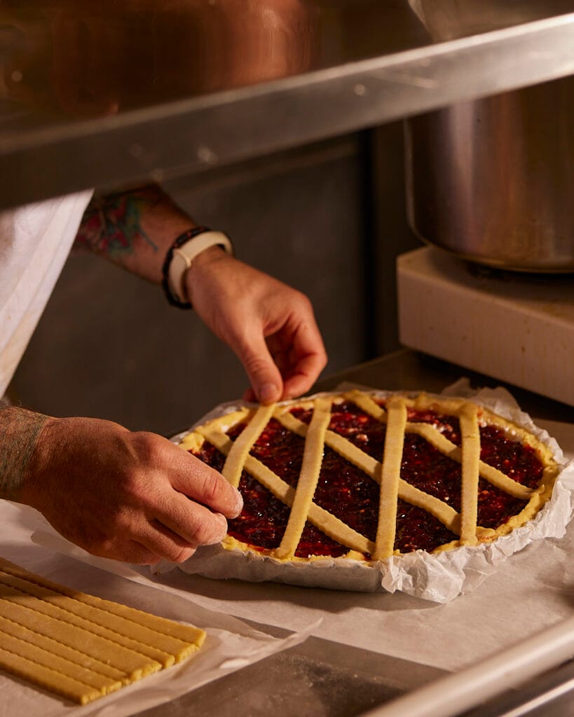 Il Bocconcino - Crostata ricotta e visciole