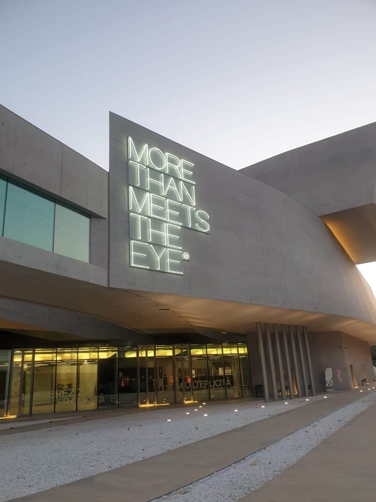 Mediterraneo - Ingresso del MAXXI