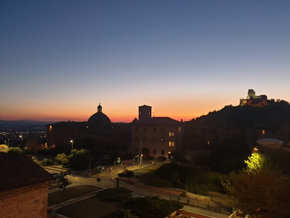 NUN Relais & SPA museum - Tramonto dal ristorante Benedikto