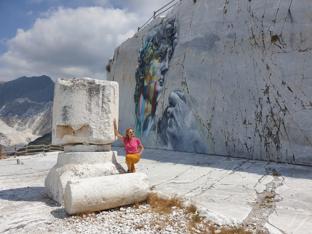 Carrara - Cava Gioia, David di Kobra