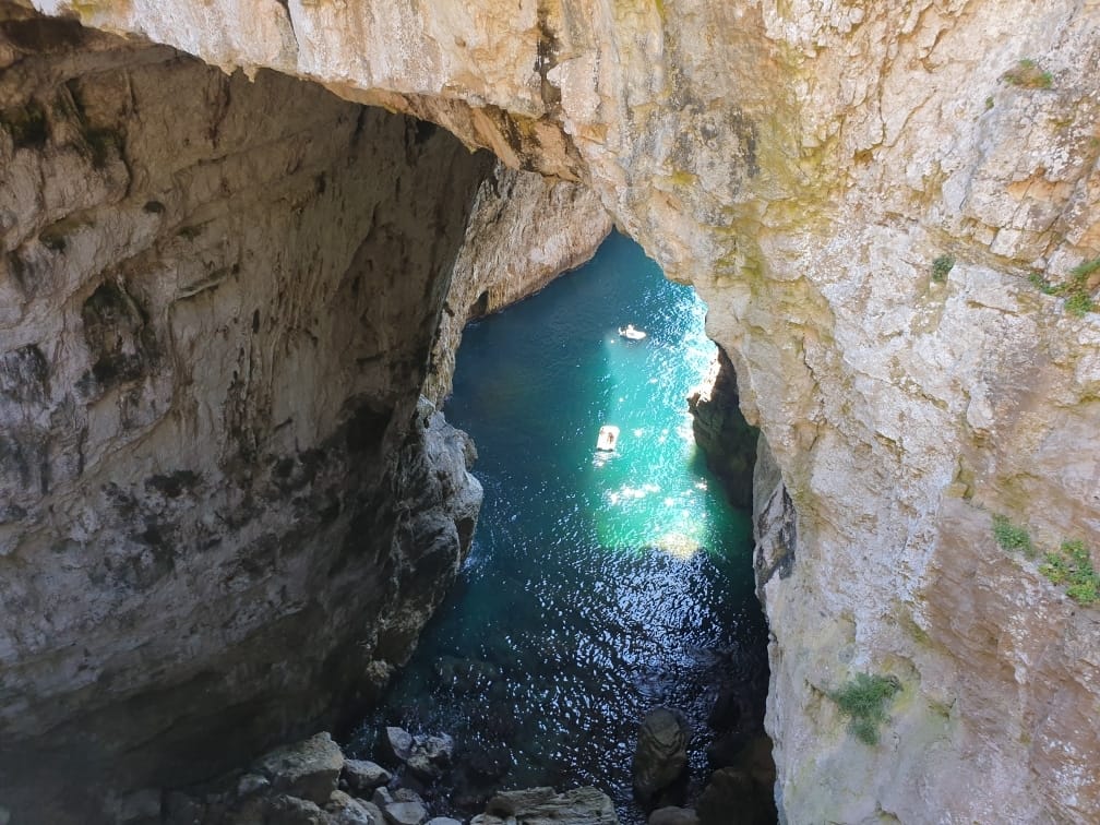 Gaeta: Montagna Spaccata, la grotta del Turco