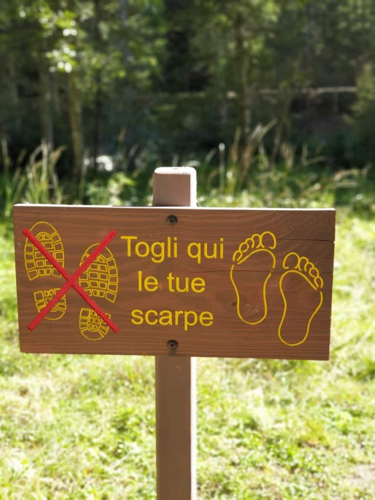 Trentino - Park therapy in Val di Rabbi