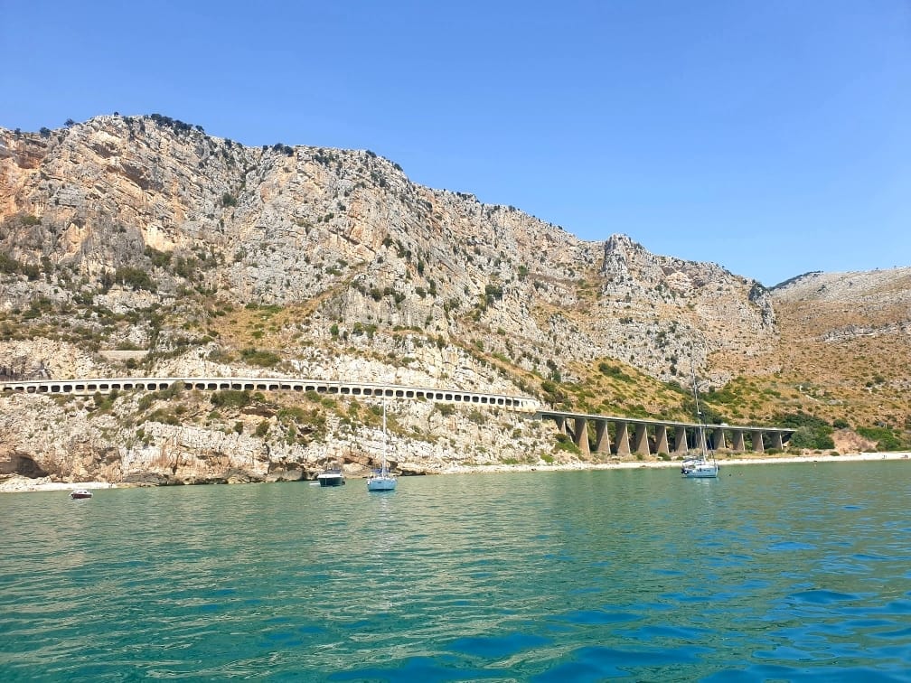 Gaeta: il litorale e la Via Flacca