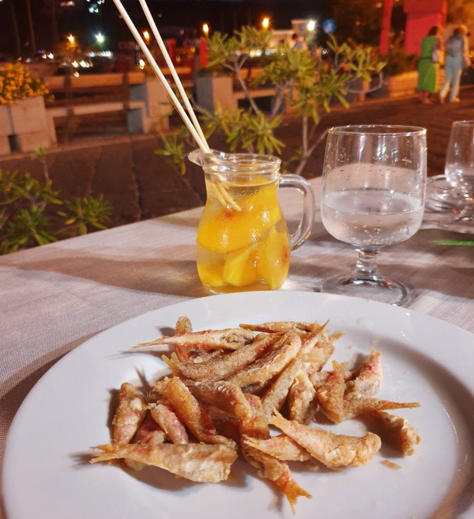 Procida - Fritto di triglie da Crescenzo