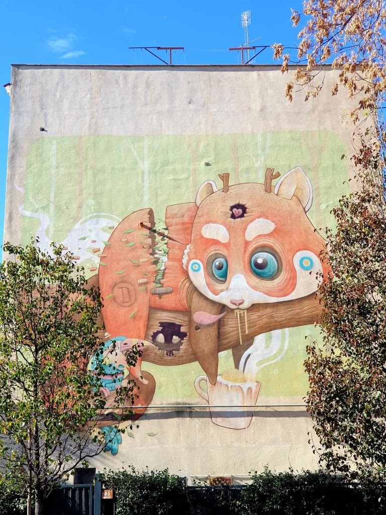 Street Art - Gli animali onirici di Dulk