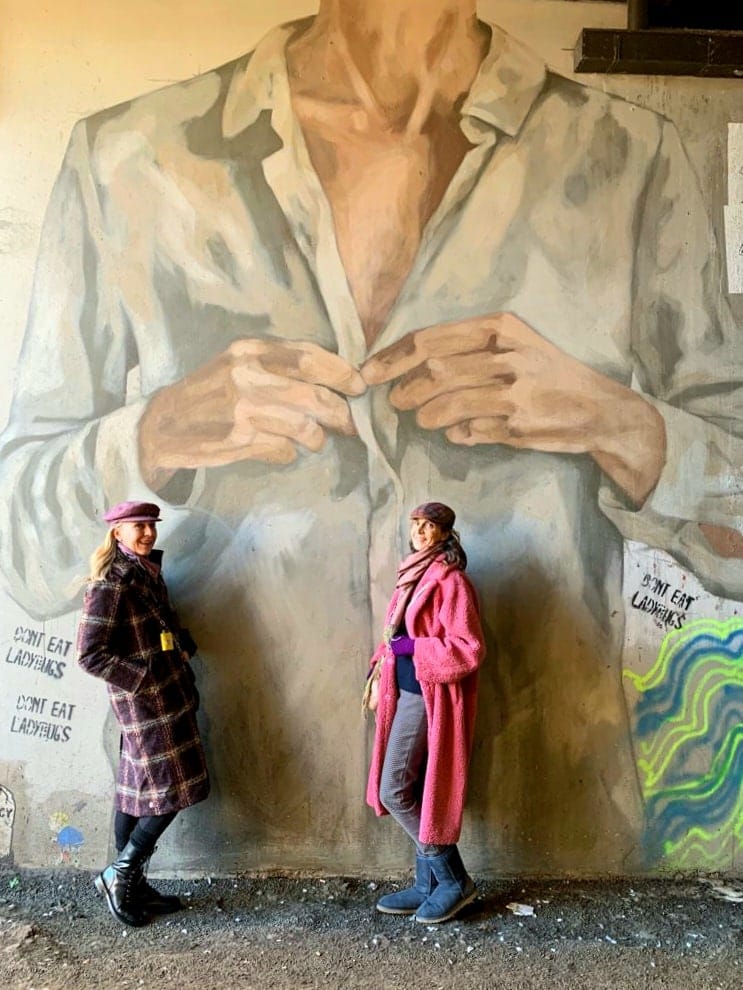 Street art - Hyuro nel sottopasso Ostiense