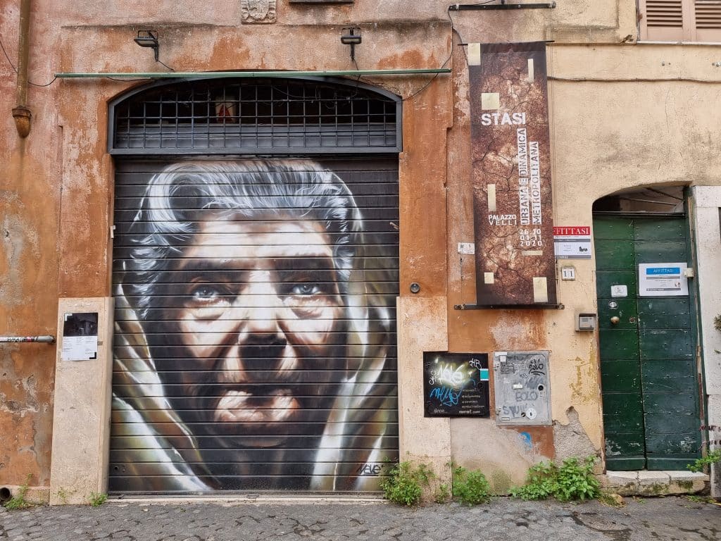 Street art - Anna Perenna di Neve