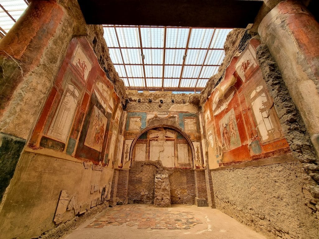 Ercolano - Sacello degli Augustorum