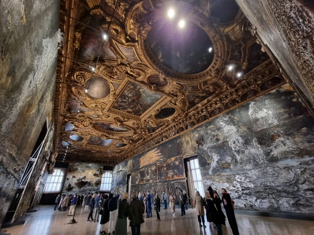 Venezia - Palazzo Ducale, la Sala dello Scrutinio rivisitata da Anselm Kiefer