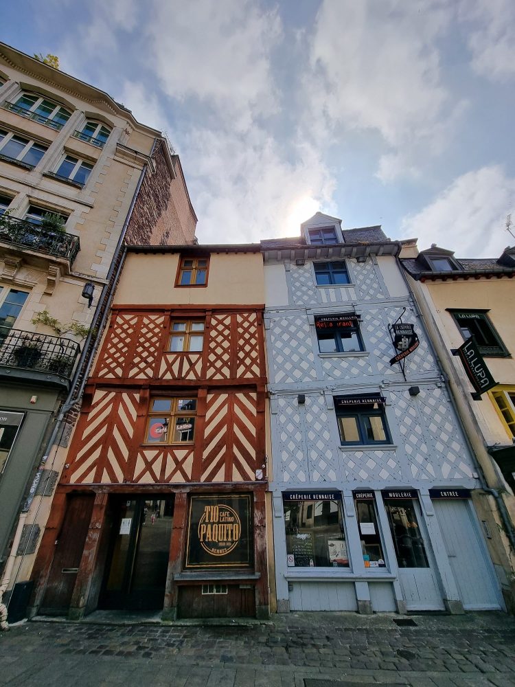 Rennes, le case a graticcio