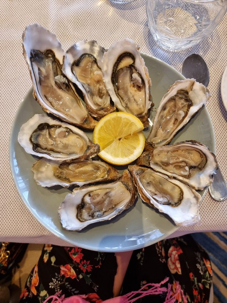 Ostriche al ristorante Le Cap Horn