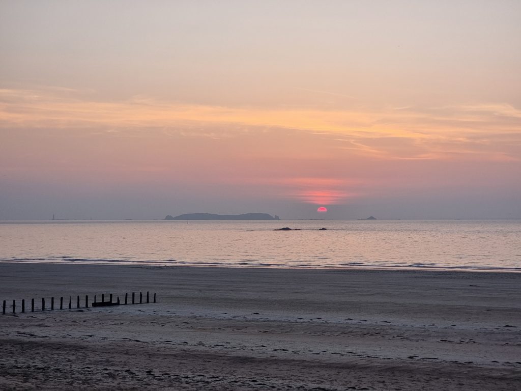 Tramonto a Saint Malo