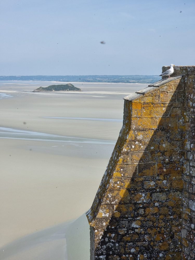 Mont Saint Michel, le mura