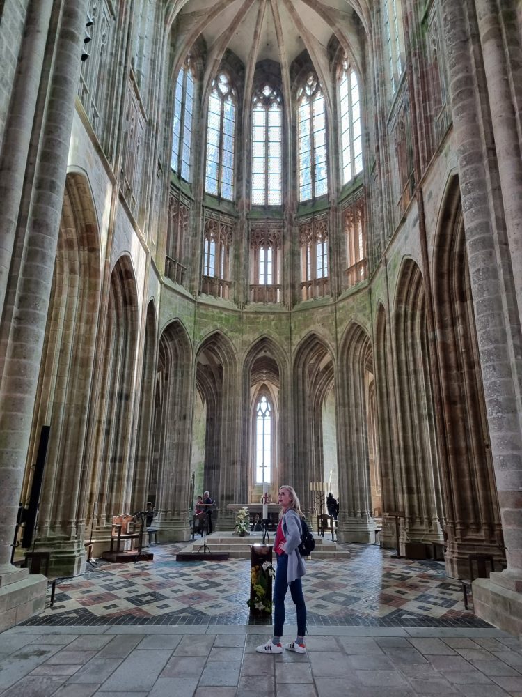 Mont Saint Michel, l'abbazia