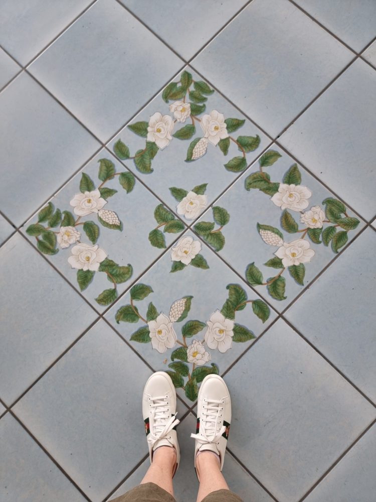 Vietri sul Mare - I pavimenti dell'Hotel Raito