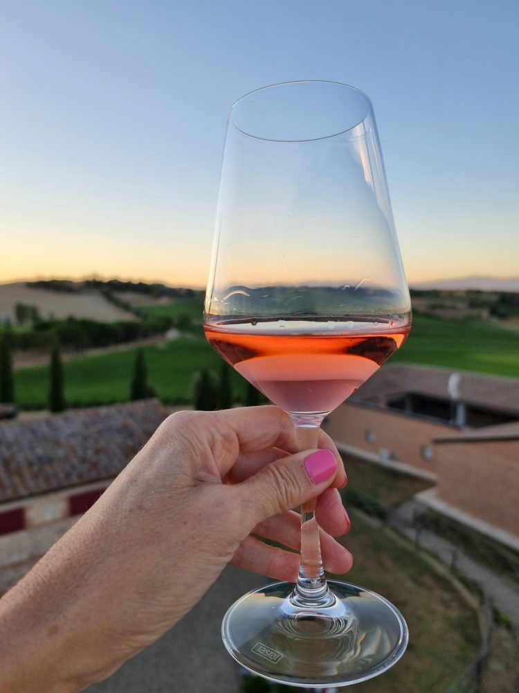 Toscana - Aperitivo con vista dalla torre-cisterna