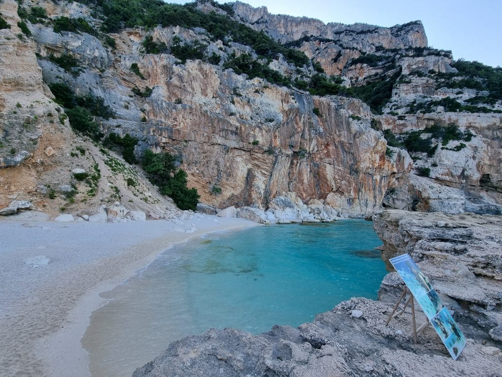 Sardegna - Golfo di Orosei, Cala Mariolu al tramonto