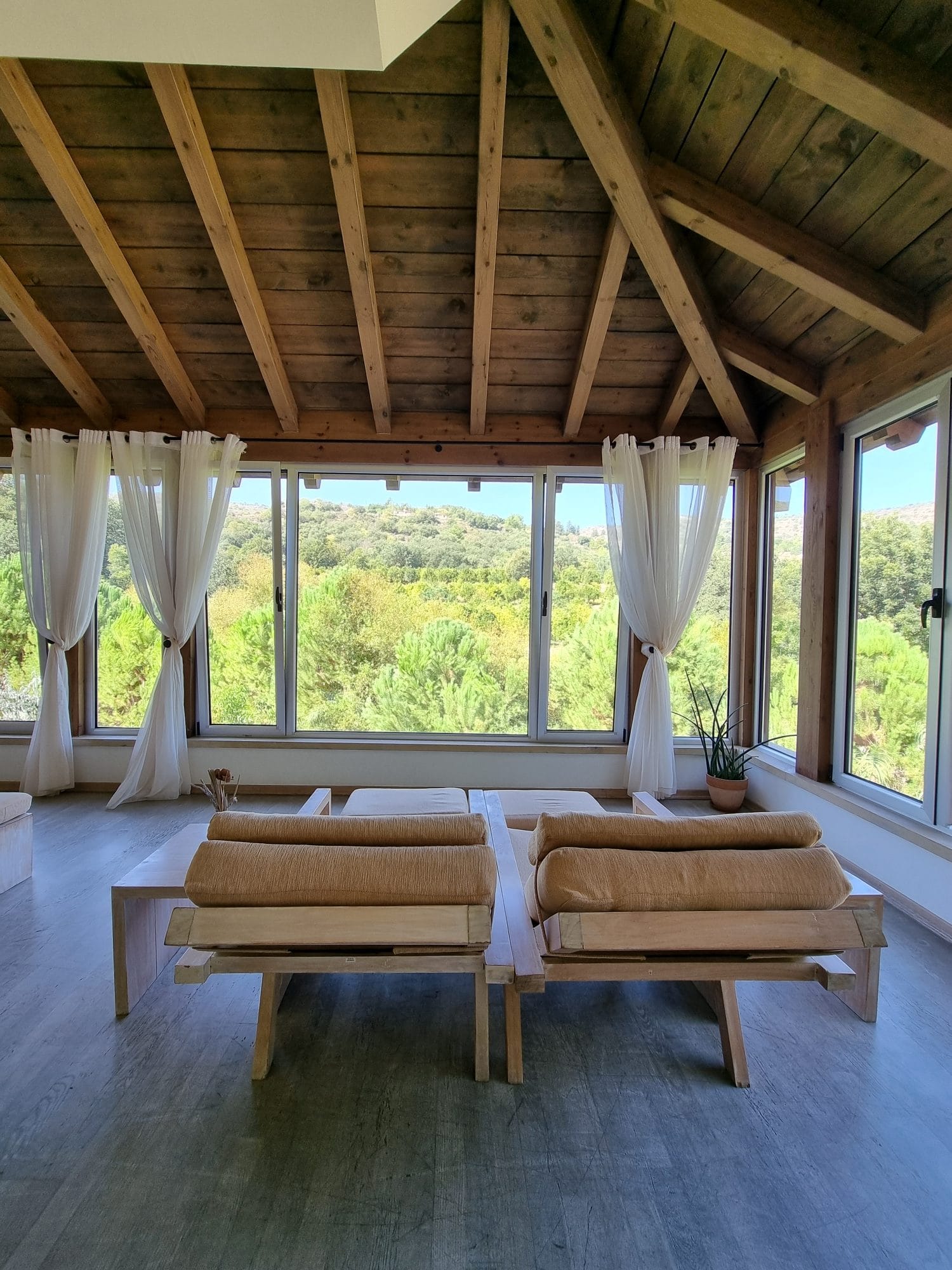 La sala relax dell'Ayii Anargyri