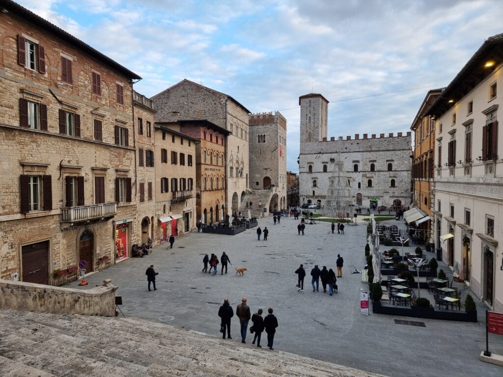 Umbria - Todi, Piazza del Popolo