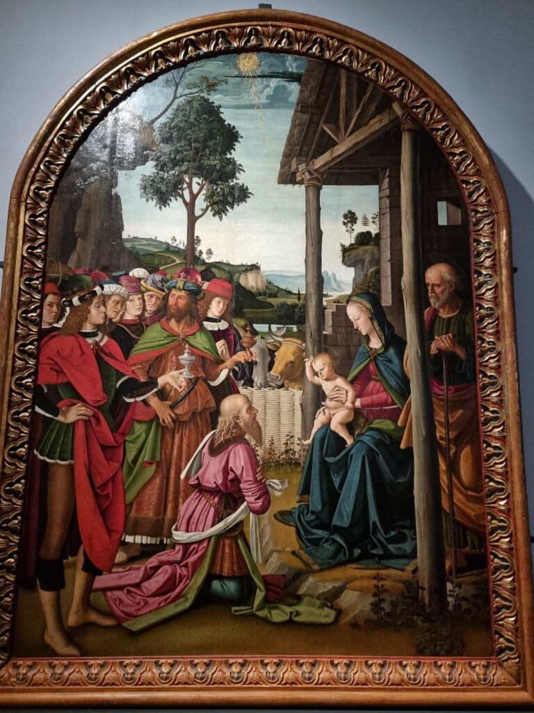 Umbria - Adorazione dei Magi del Perugino