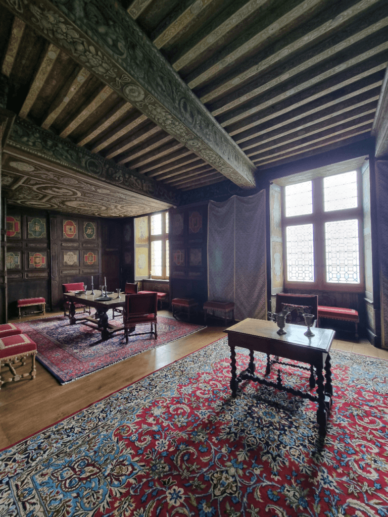 La stanza di Riccardo Cuor di Leone nel Castello di Beynac