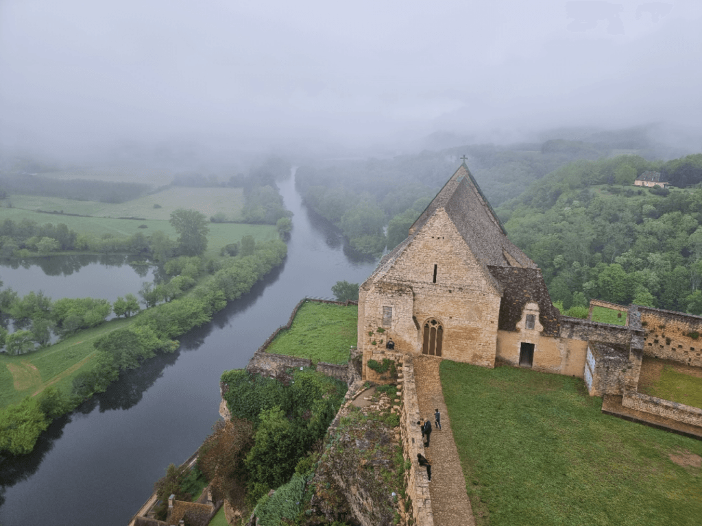 Nouvelle Aquitaine - Vista sulla Dordogne dal Castello di Beynac