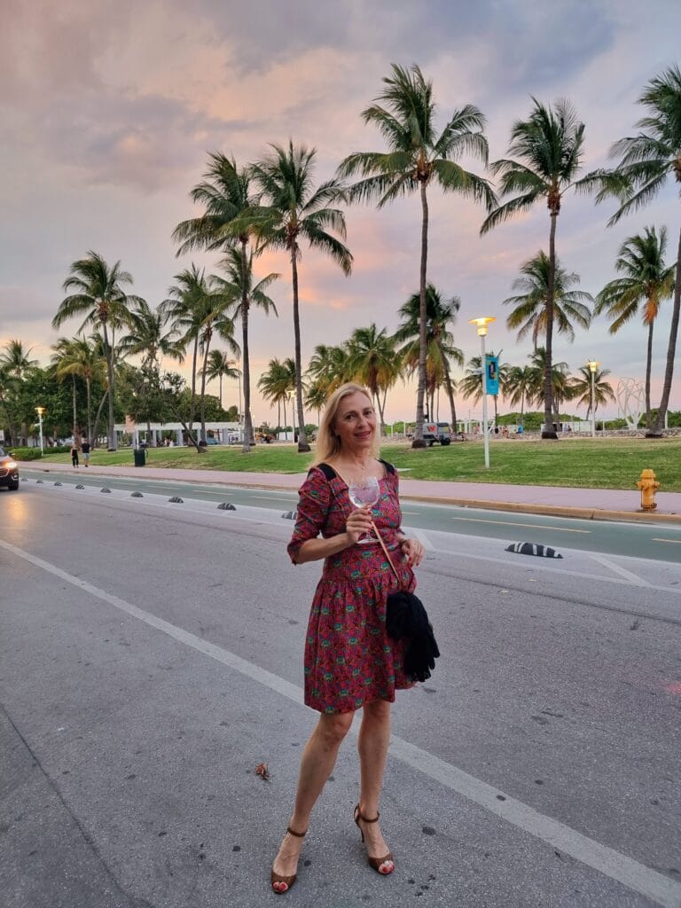 Aperitivo su Ocean Drive a Miami Beach
