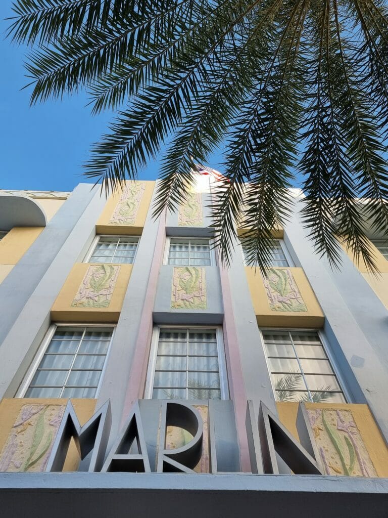 Edificio Art Decò a Miami Beach