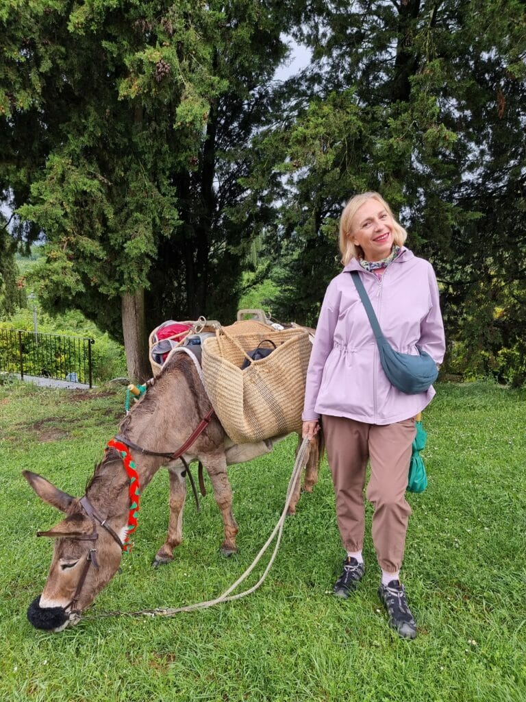Trekking con l'asinello