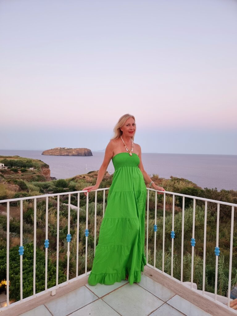 La mia terrazza nell'hotel Agave e Ginestra