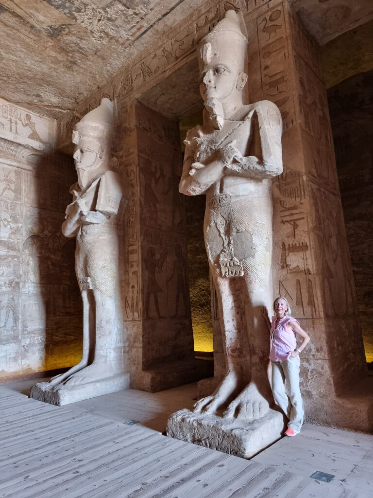 Interno del Grande Tempio ad Abu Simbel