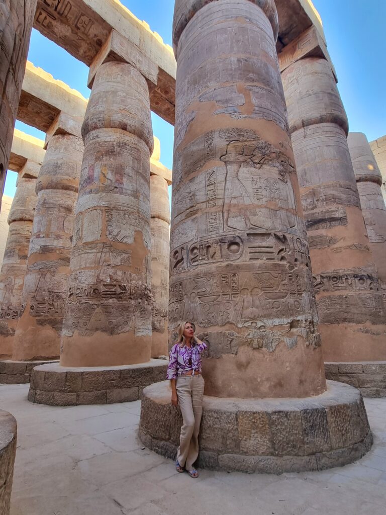 Il colonnato ipostilo di Karnak