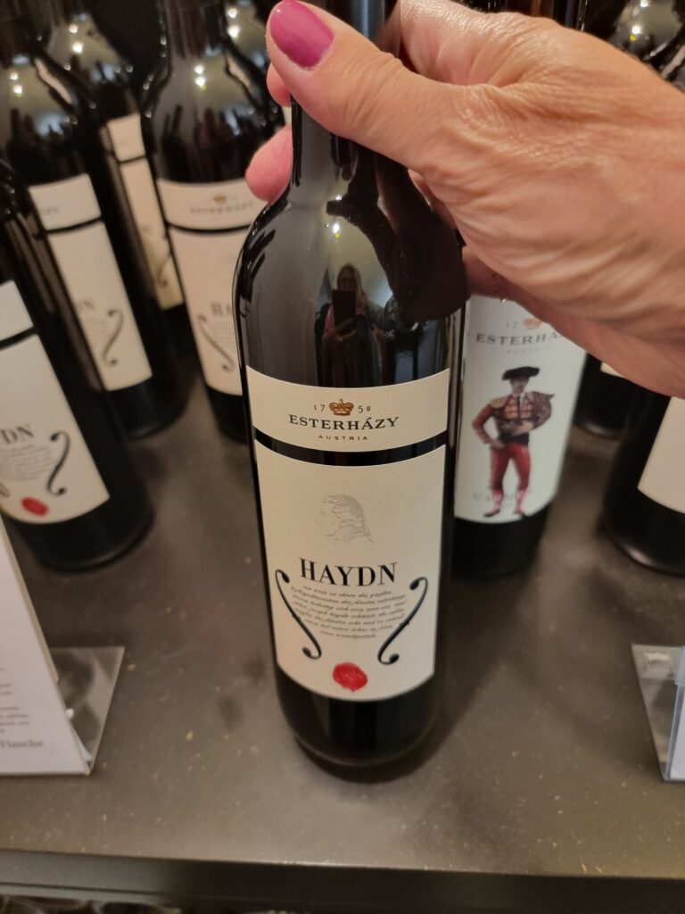 Il vino dedicato ad Haydn prodotto dalla famiglia Esterhazy