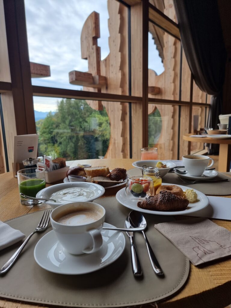 La colazione al Ritten Lodge