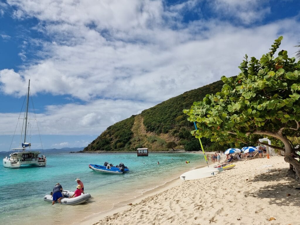 Seconda tappa: White Bay nell'isola di Jost van Dyke