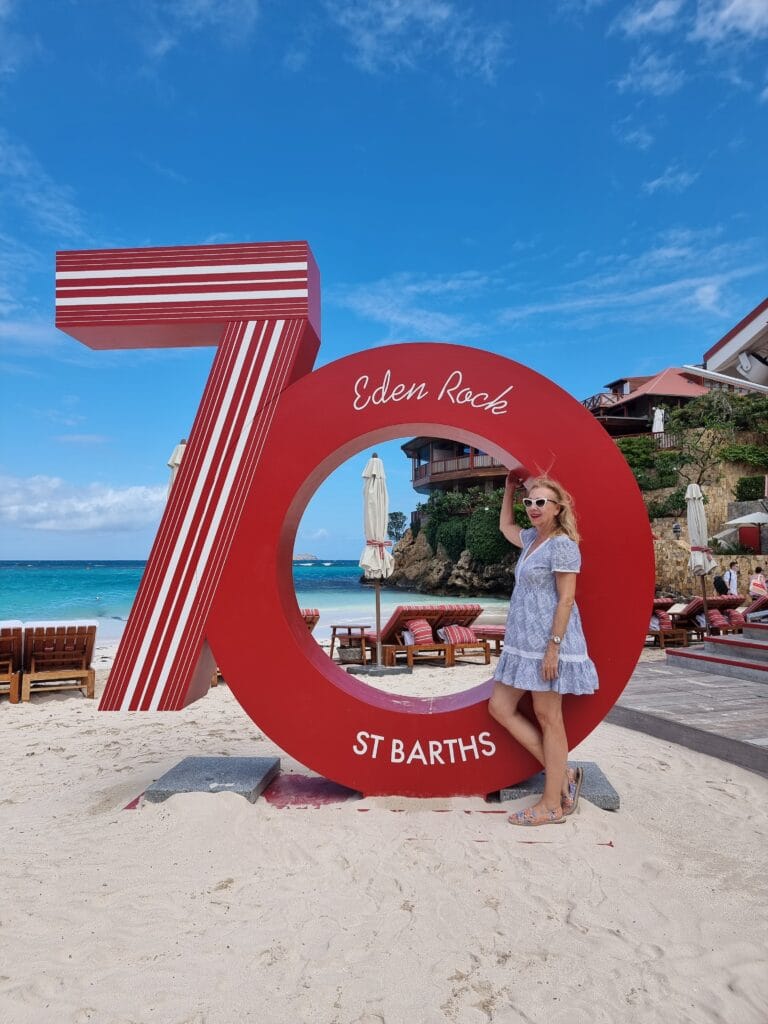 Saint Barth: la spiaggia dell'Eden Rock hotel