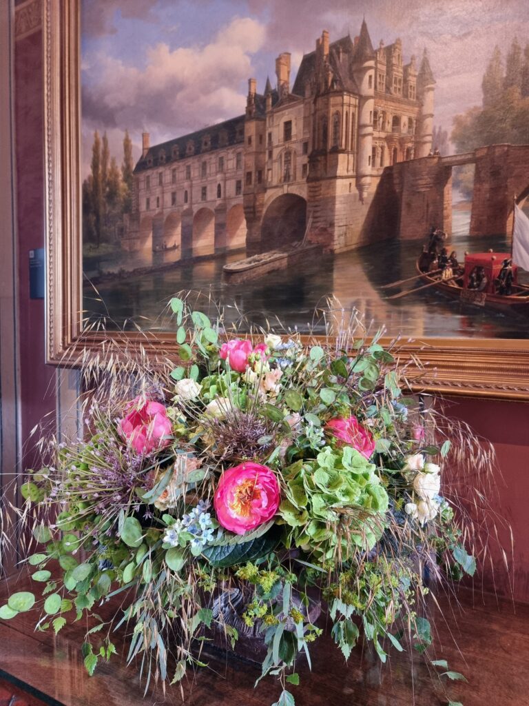 Composizioni floreali a Chenonceau