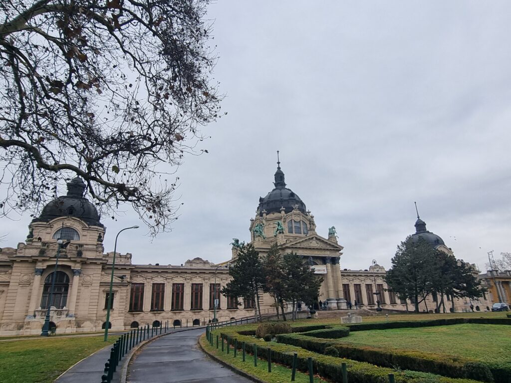 Budapest: esterni Terme Széchenyi