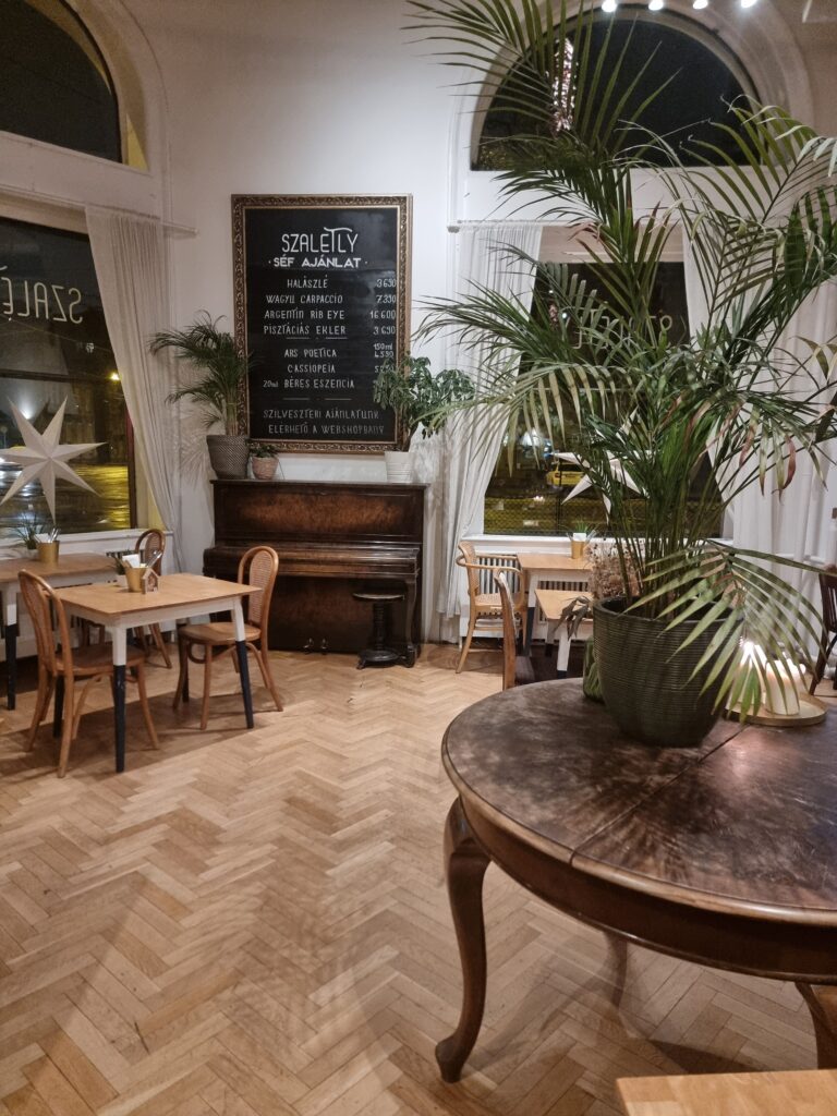 Budapest: ristorante Szlaletly