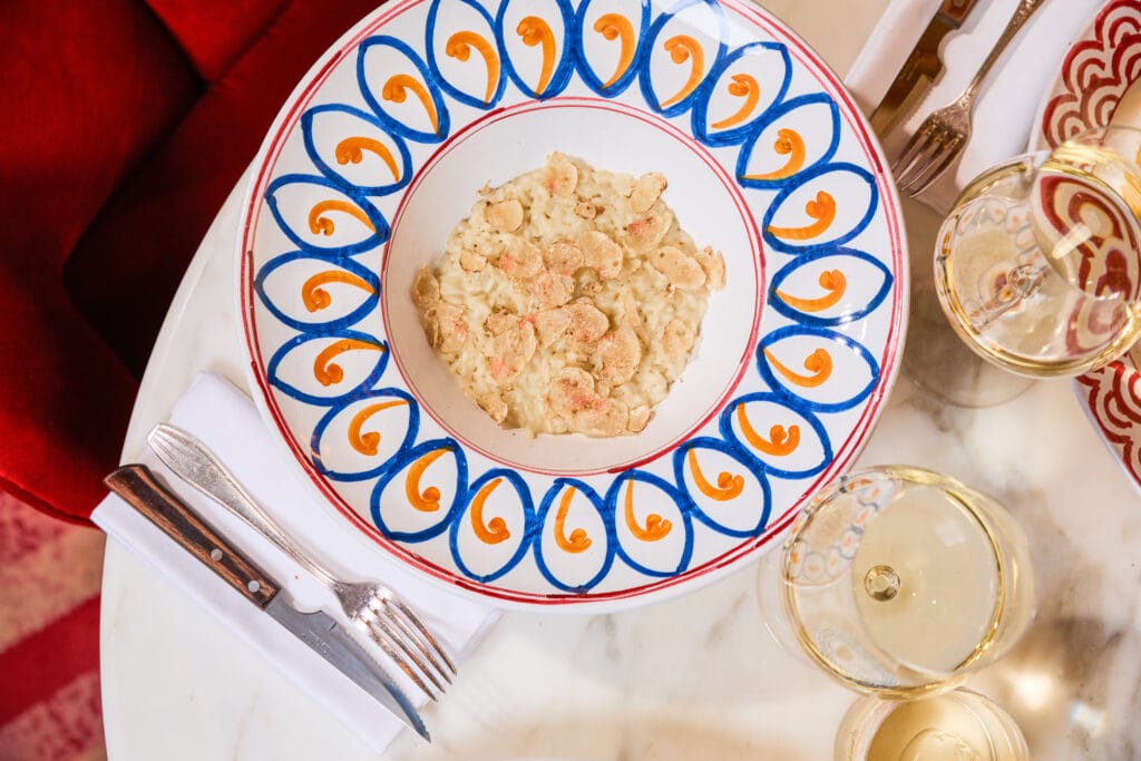 Menu ristorante Gloria Osteria Milano: risotto al tartufo bianco