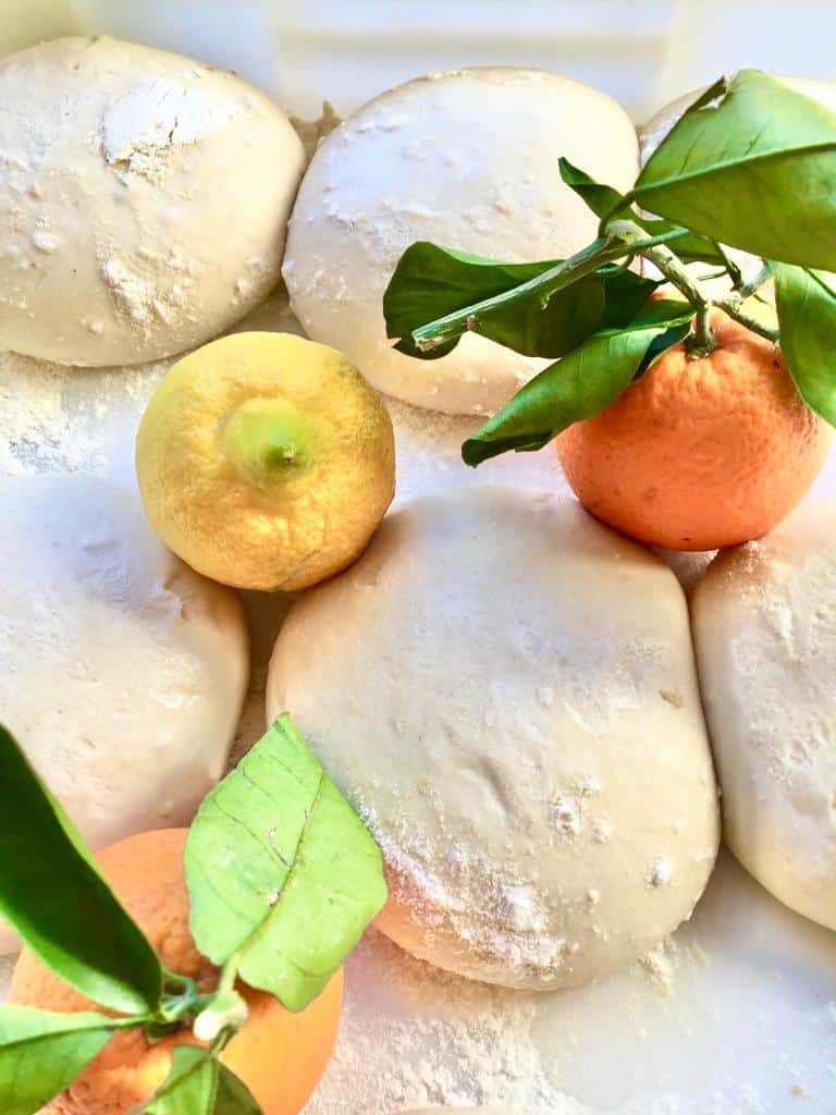 Penisola sorrentina - Impasto agli agrumi pizza Aurora